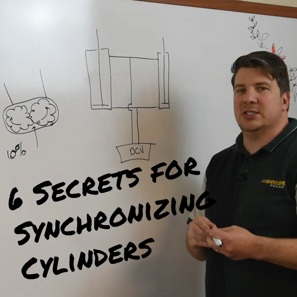 synchronizing multiple cylinders